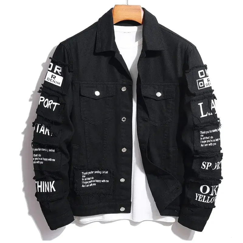 Men's Denim Jacket Jeans Clothing