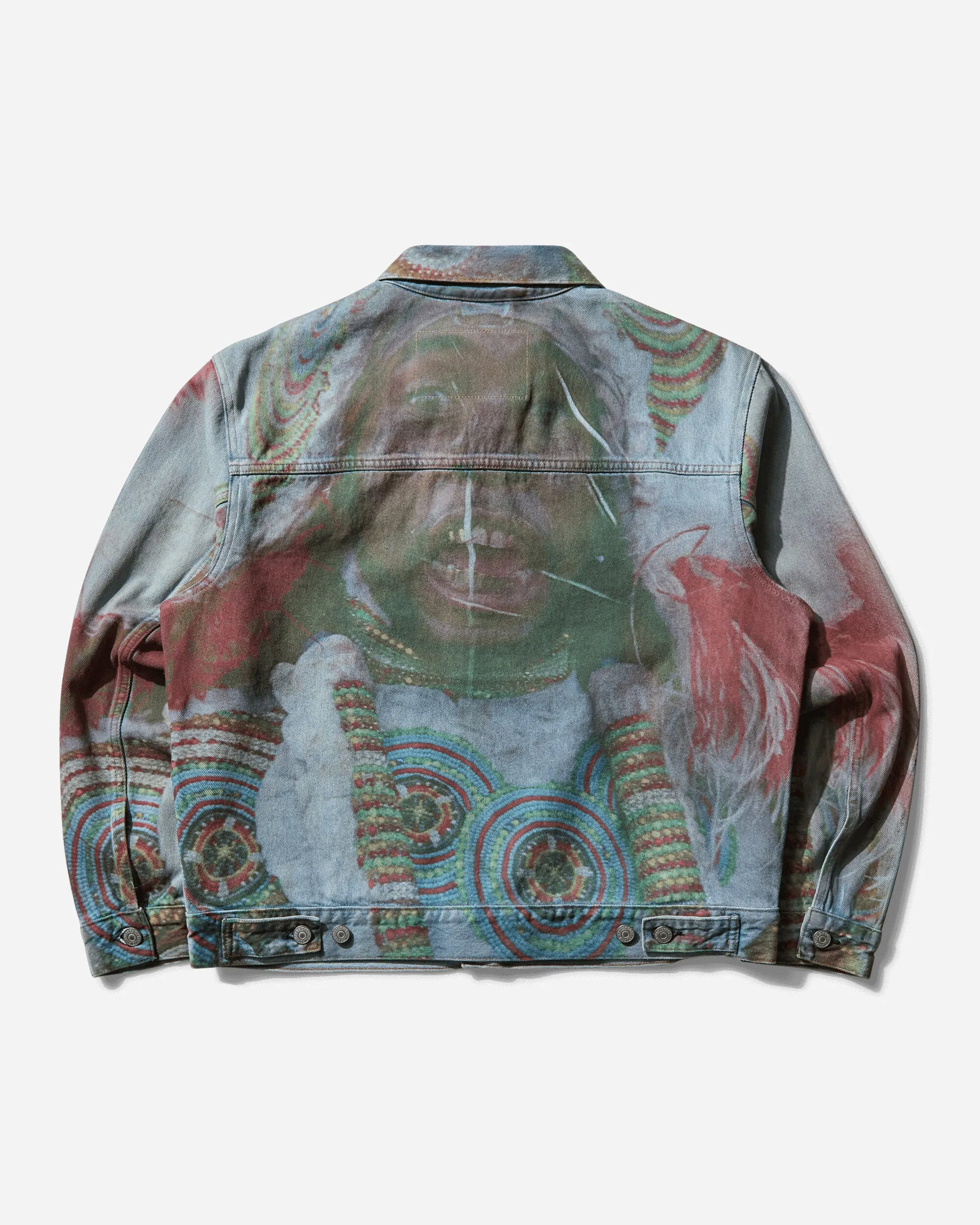 Men's Denim Tears Photo Trucker Jacket Multicolor