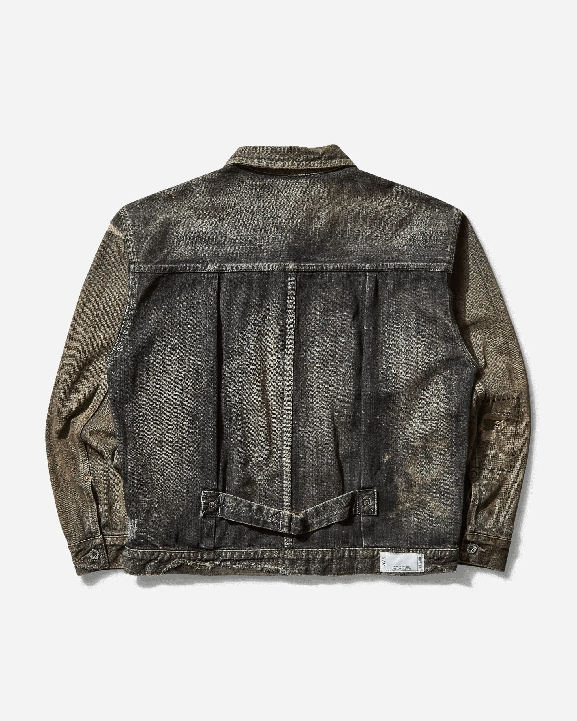Men's Savage Denim Type-1 Jacket Mod Black