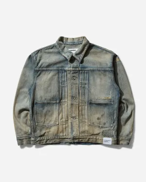 Men's Savage Denim Type-1 Jacket Mod Indigo