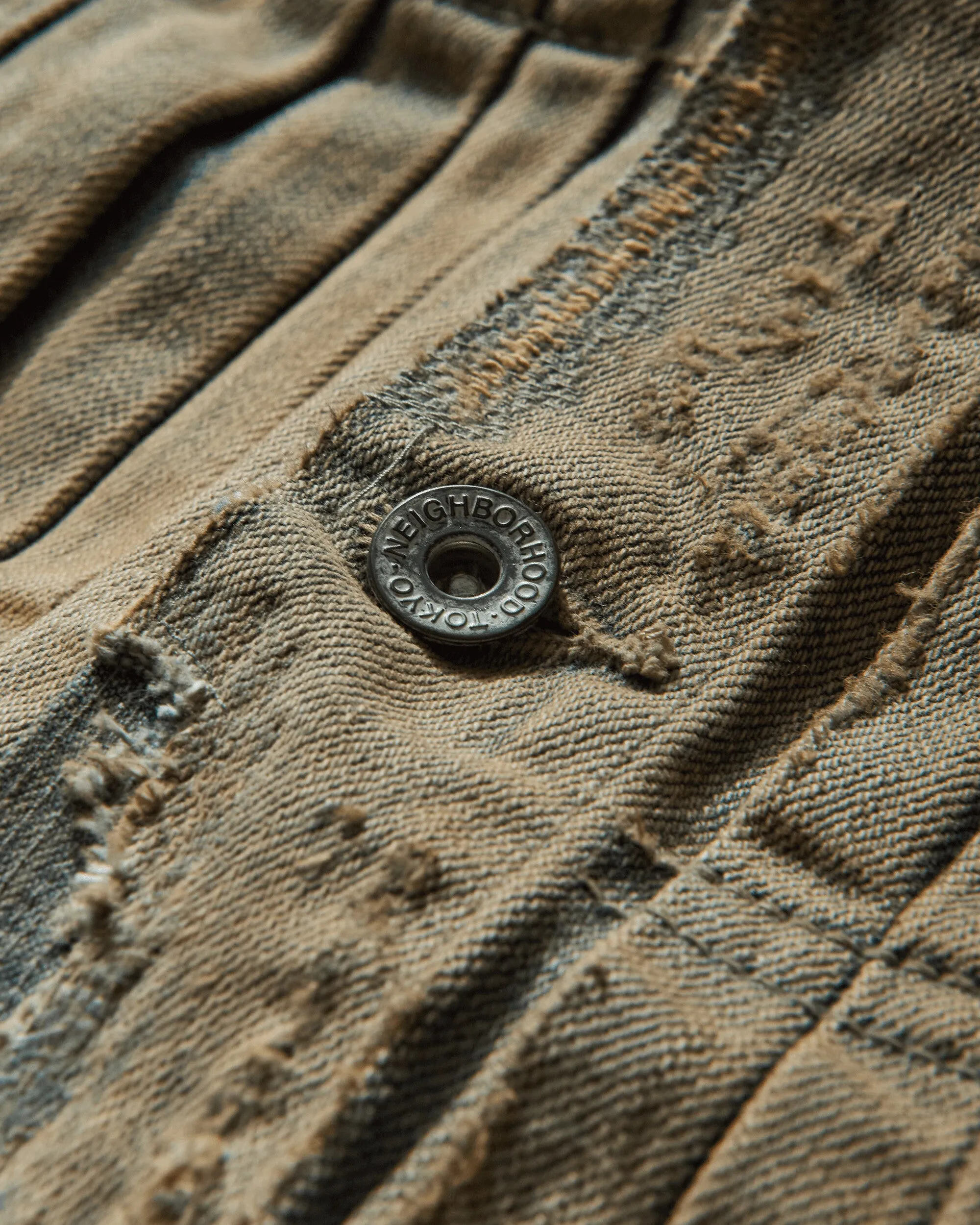 Men's Savage Denim Type-1 Jacket Mod Indigo