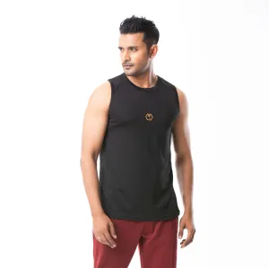 Mens Tank Top-Black