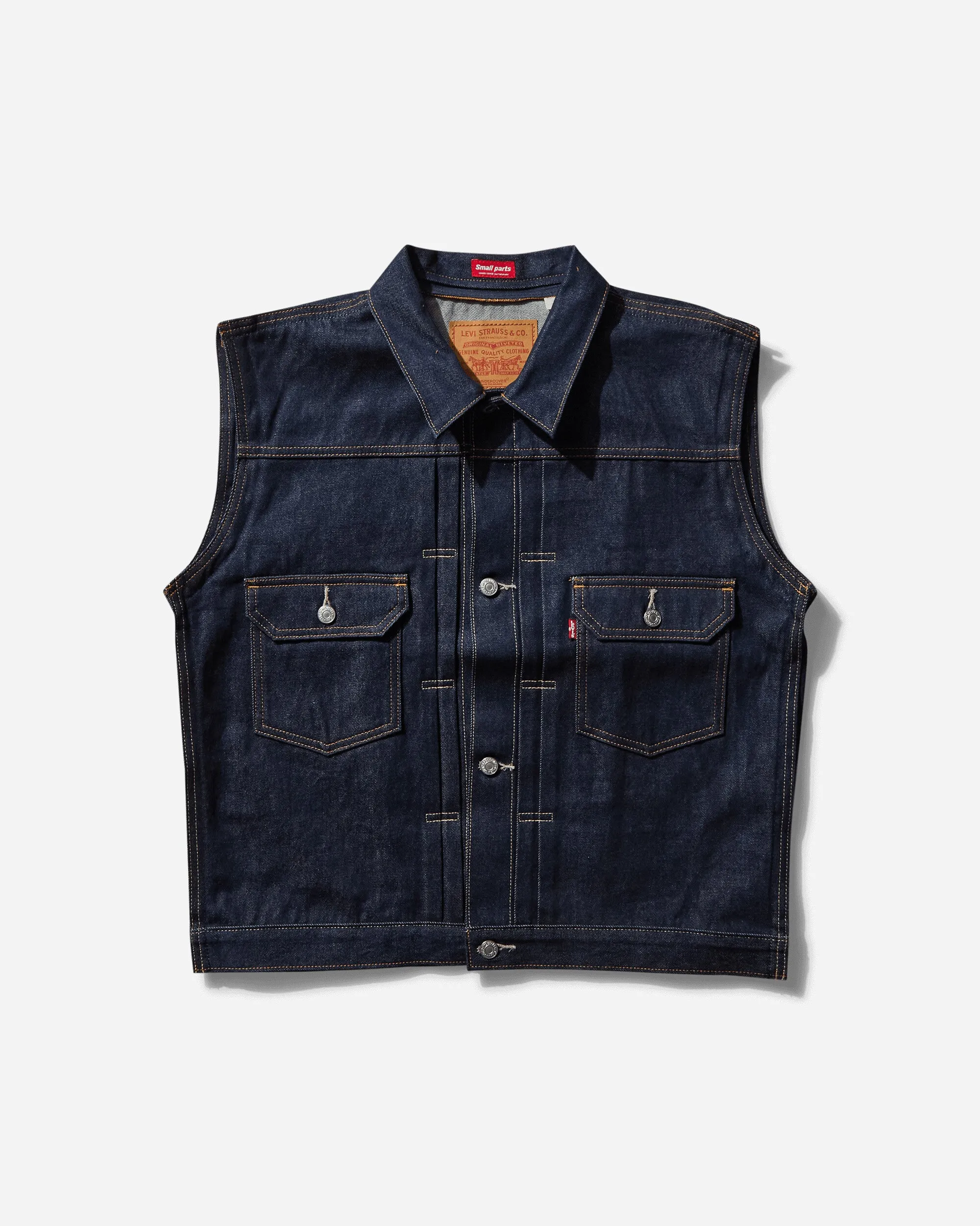 Men's UNDERCOVER Pinnacle Type II Trucker Jacket Indigo Selvedge
