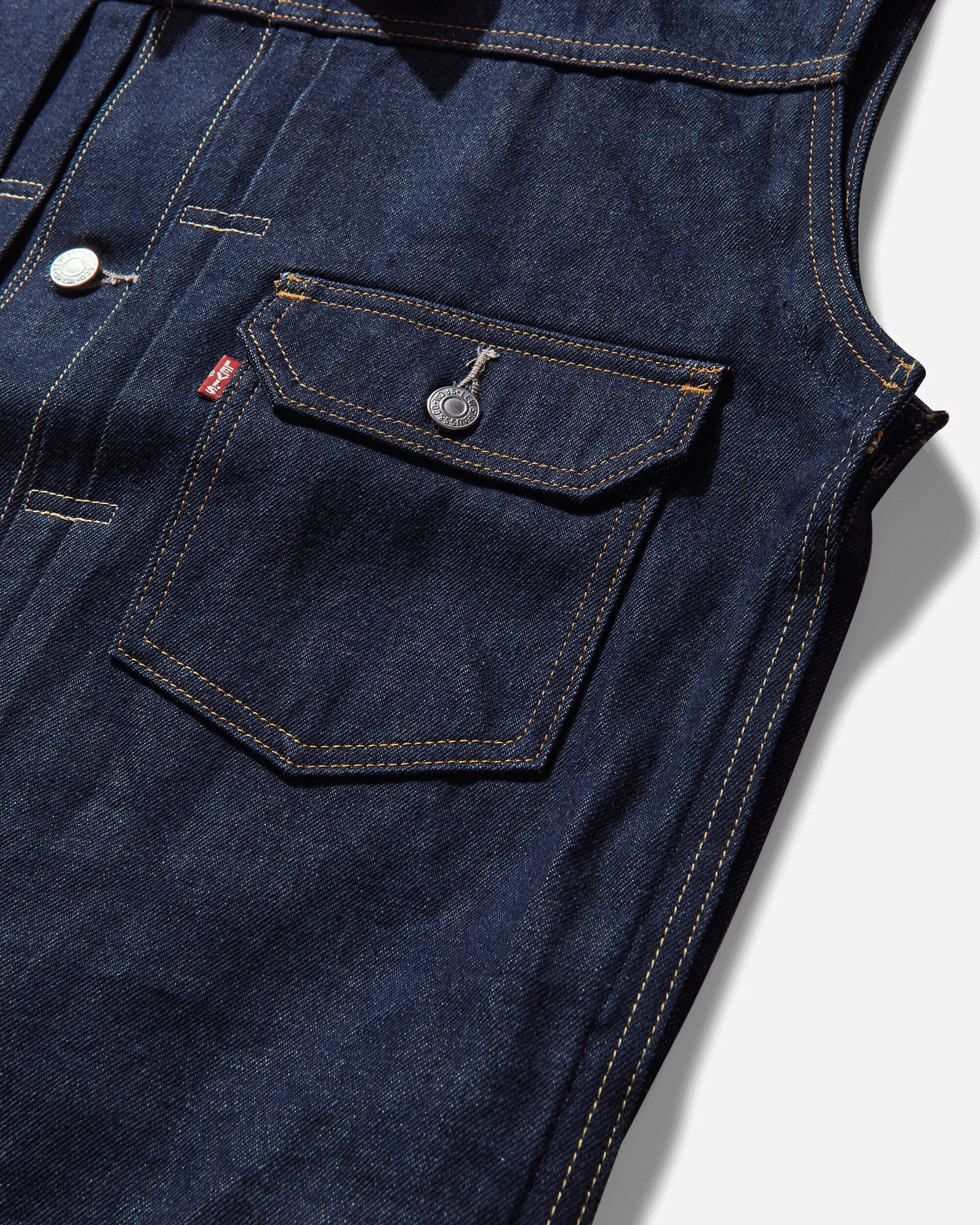 Men's UNDERCOVER Pinnacle Type II Trucker Jacket Indigo Selvedge