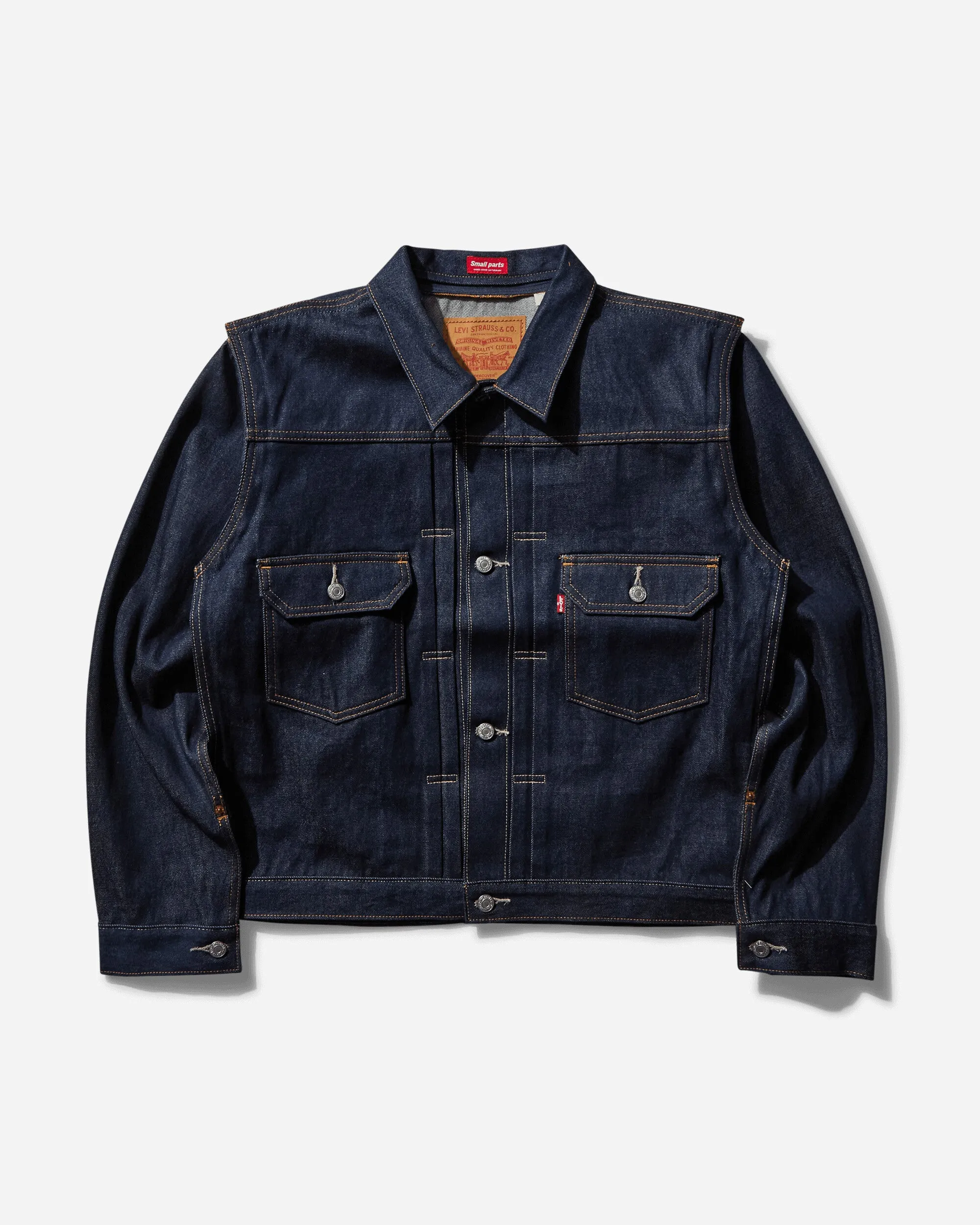 Men's UNDERCOVER Pinnacle Type II Trucker Jacket Indigo Selvedge