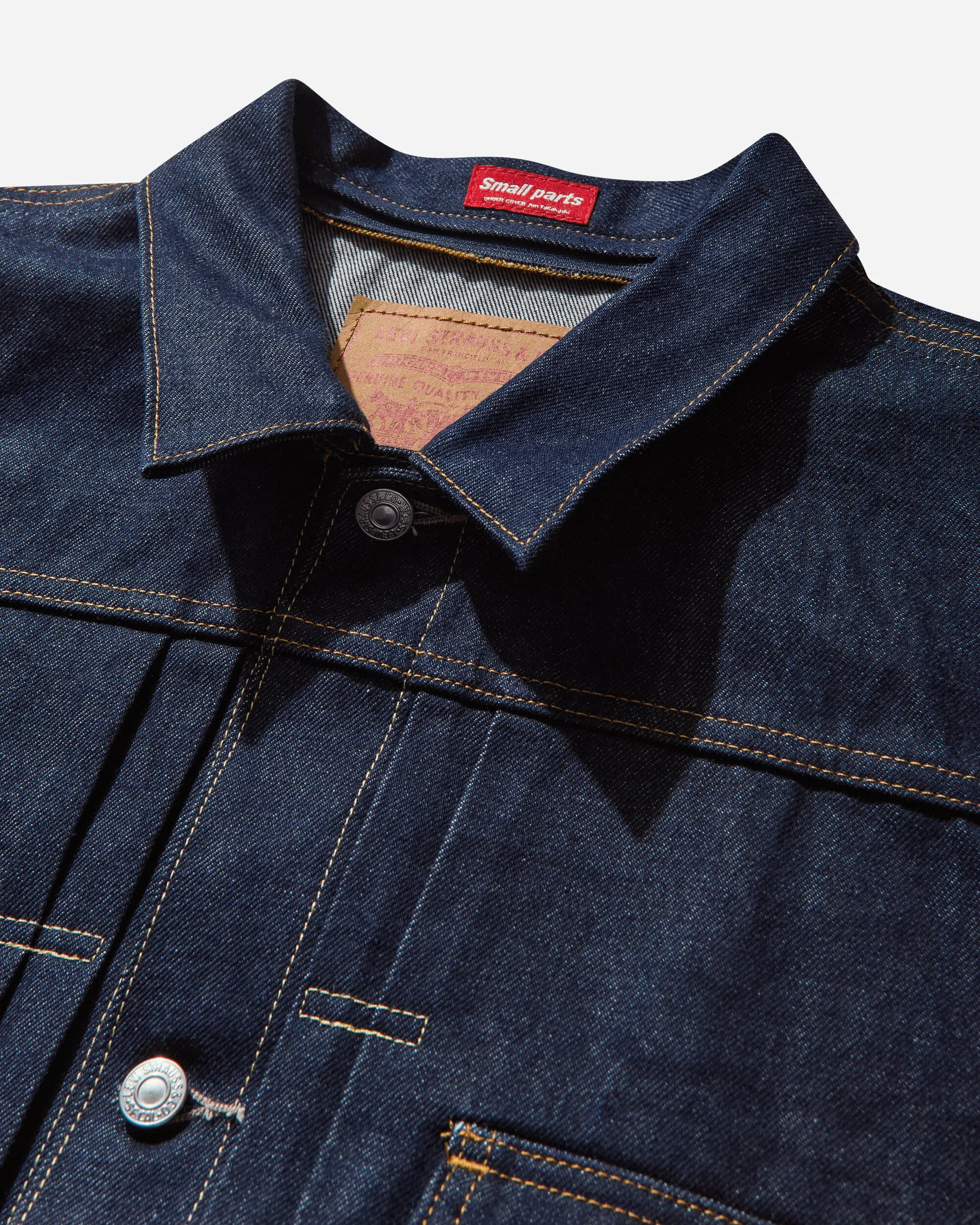 Men's UNDERCOVER Pinnacle Type II Trucker Jacket Indigo Selvedge