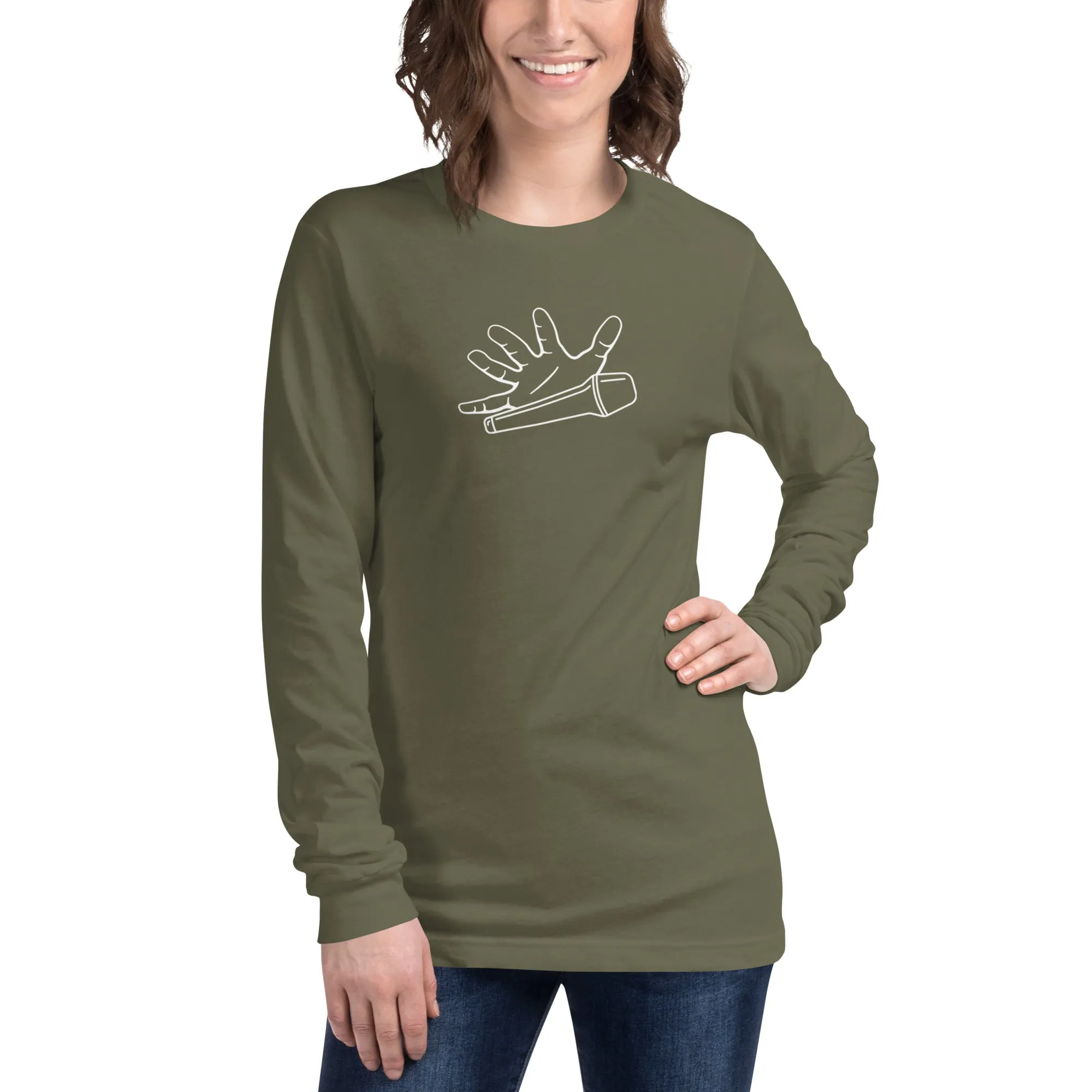 Mic Drop Long Sleeve Tee