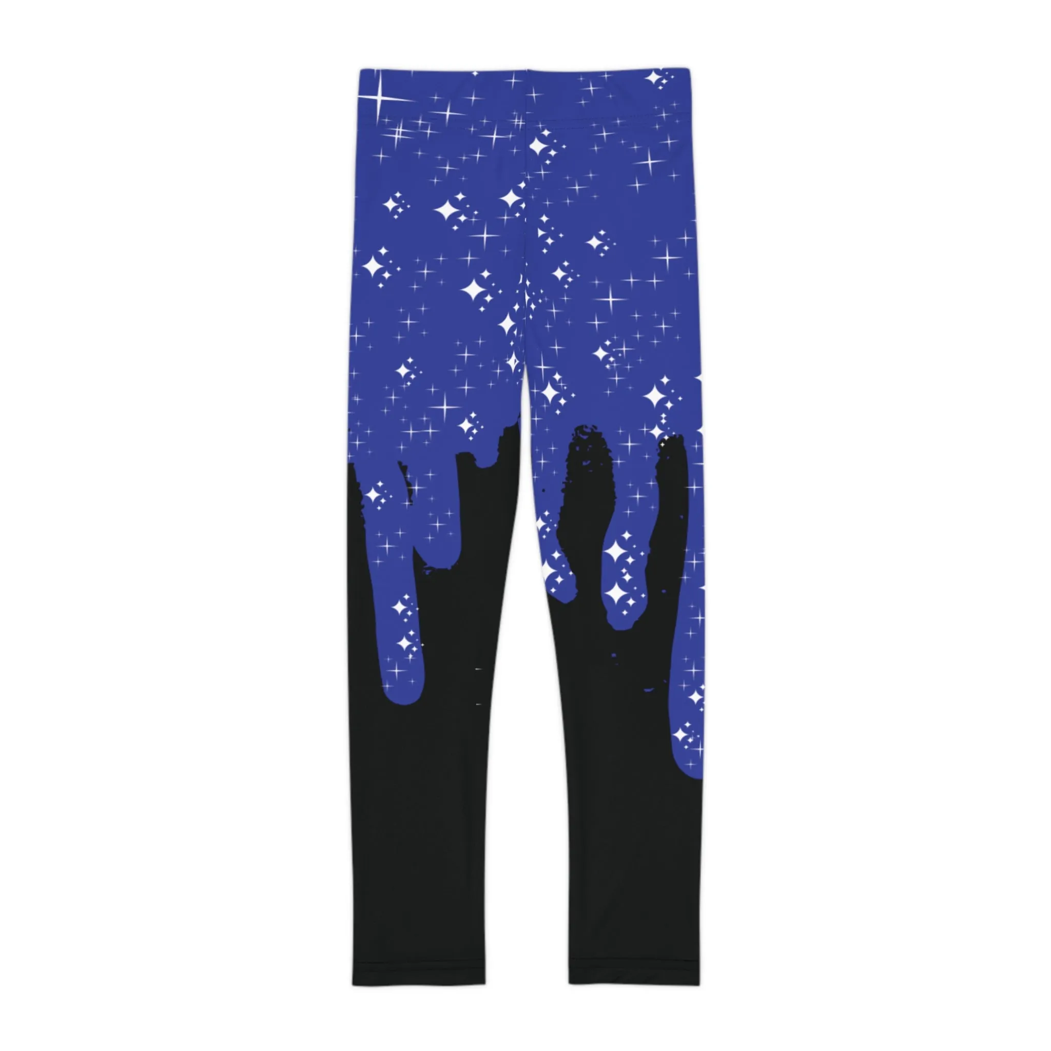 Midnight Galaxy - Drip Series - Kids Leggings