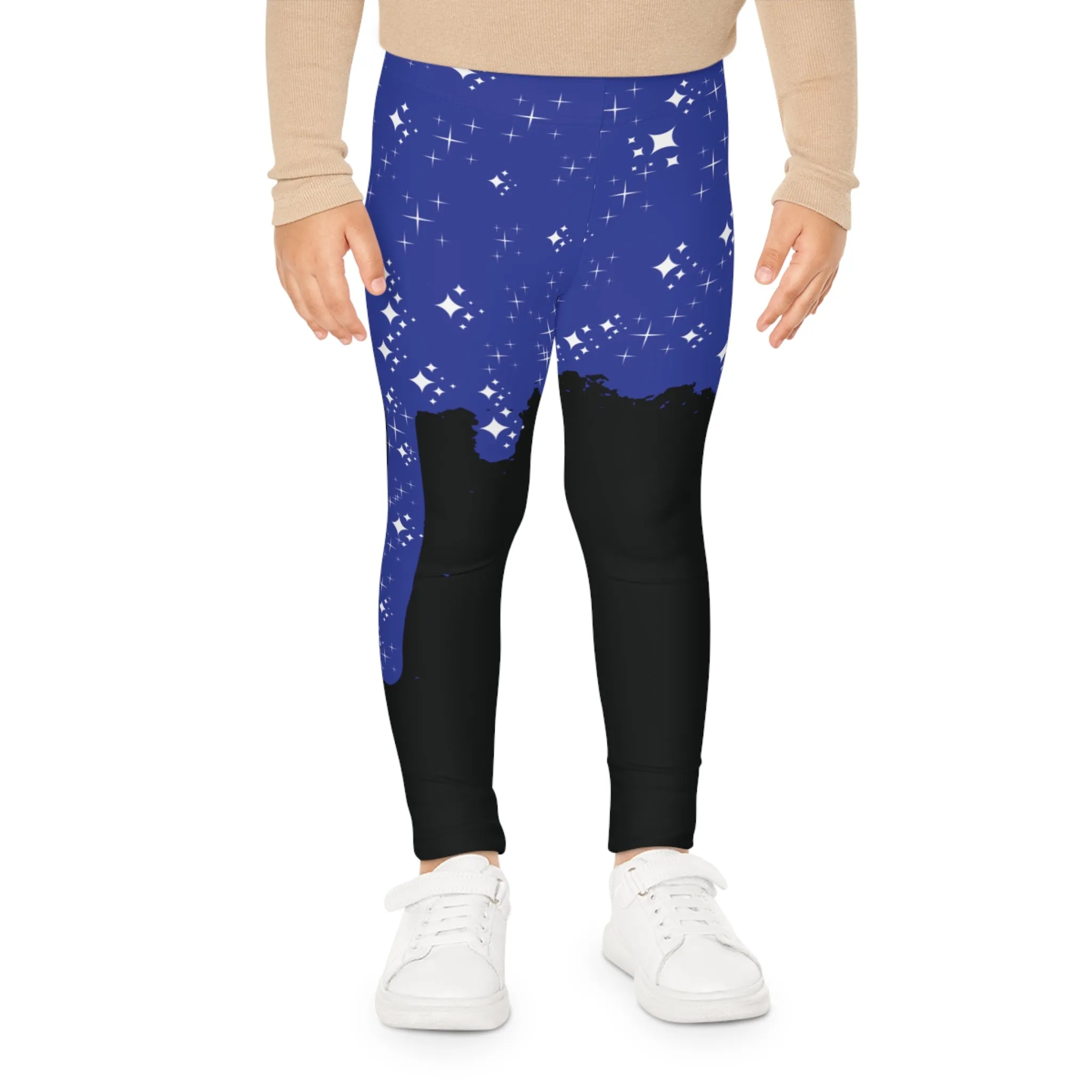 Midnight Galaxy - Drip Series - Kids Leggings