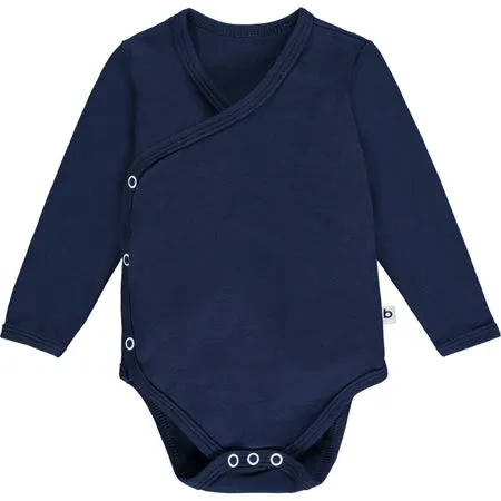 Midnight Kimono Long Sleeve Bodysuit