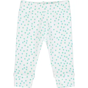 Mint Polka Dot Leggings - Retired