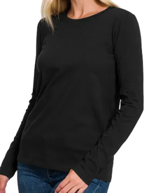 Missy Cotton Tee - Black