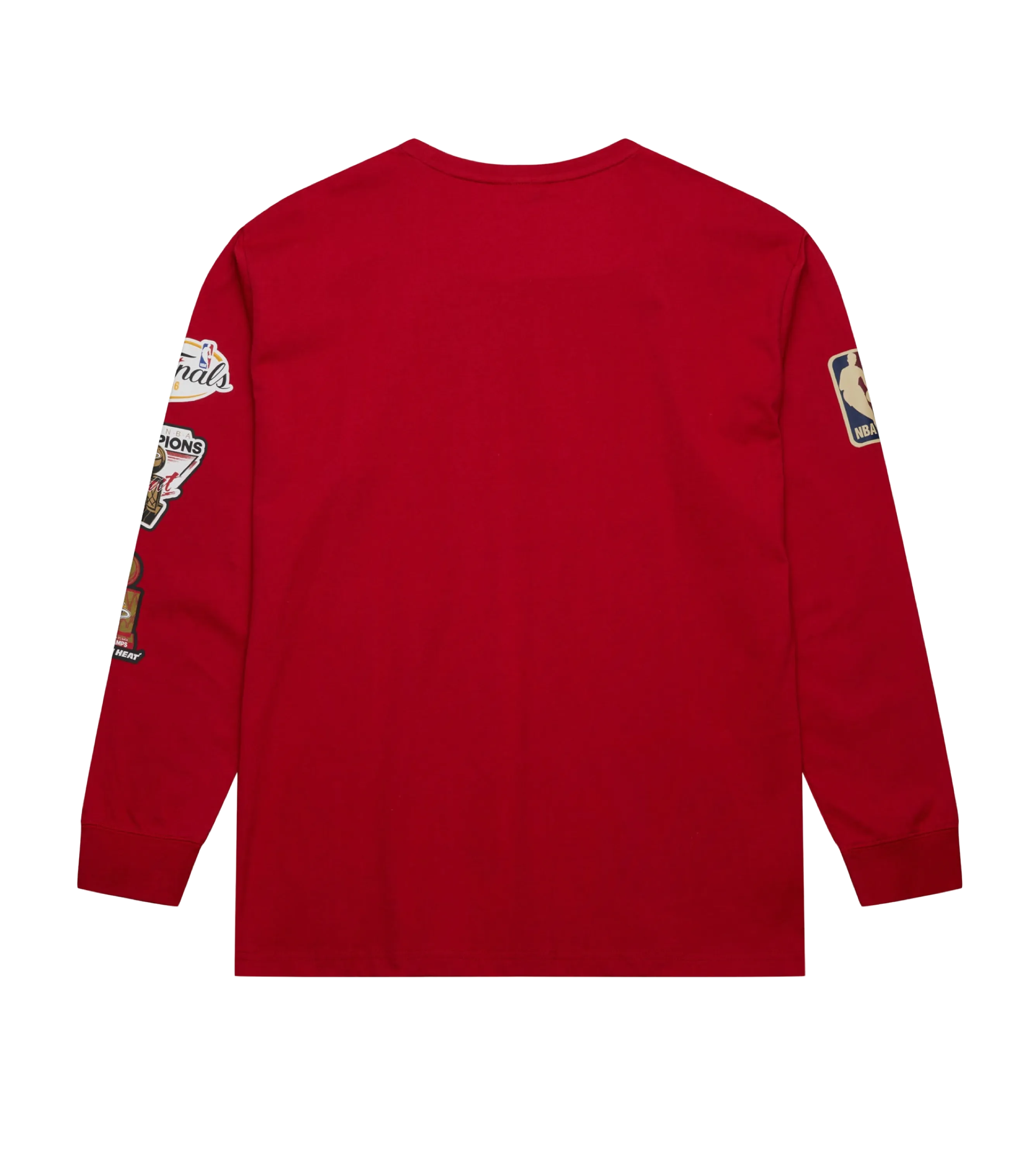 Mitchell & Ness Miami HEAT Allover Vintage Long Sleeve Tee