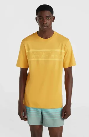 Mix and Match Floral Graphic T-Shirt | Golden Haze