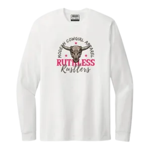 Modern Cowgirl - Unisex Long Sleeve T-Shirt | White