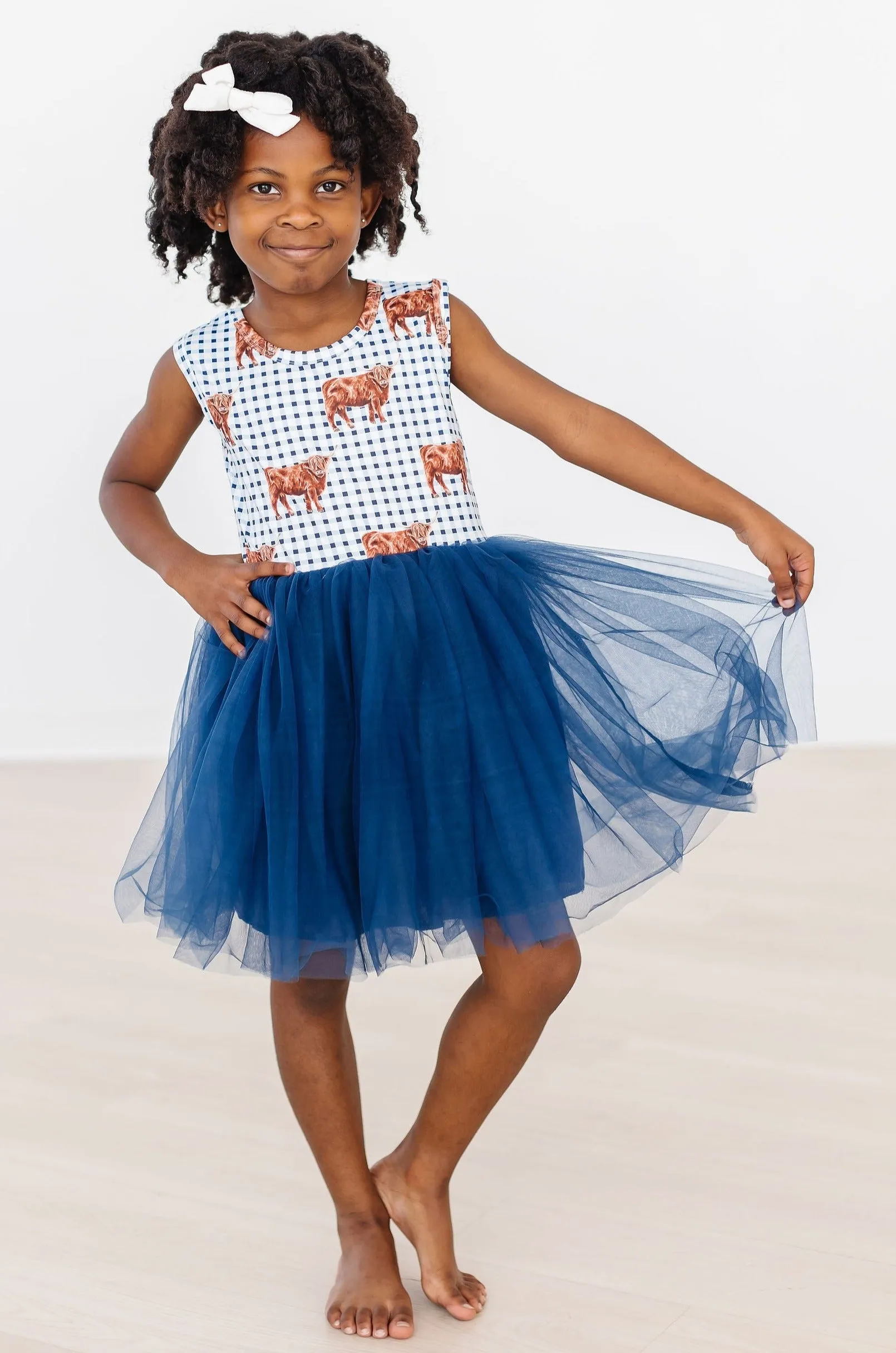 Moo-velous Tank Tutu Dress