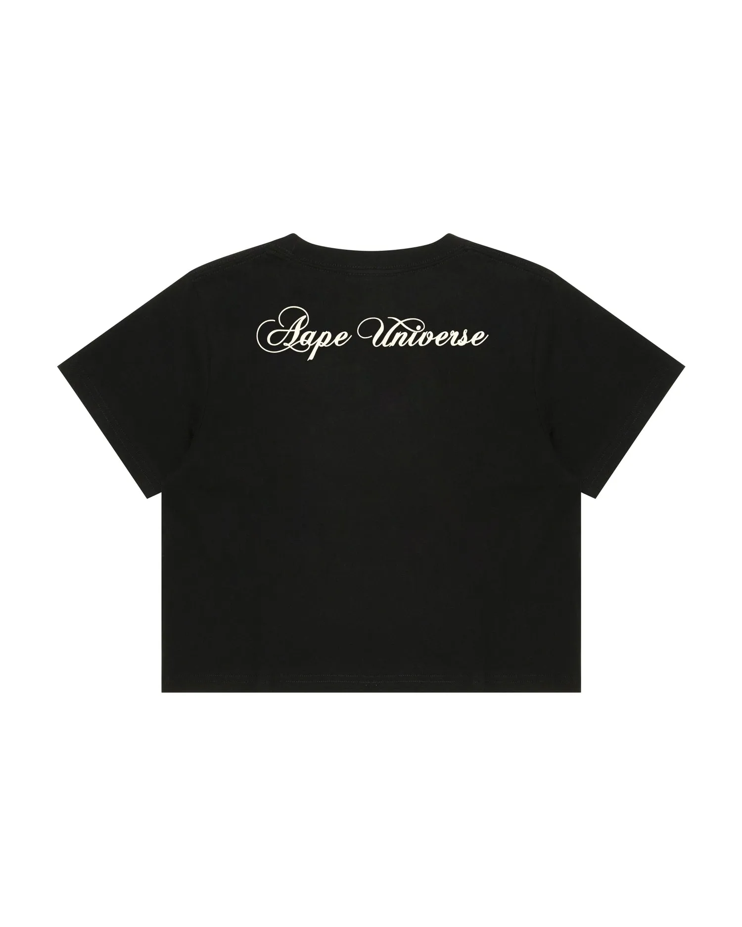 Moonface logo cropped tee