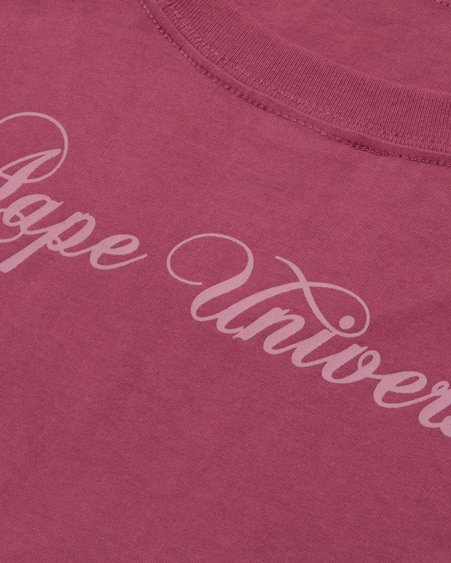 Moonface logo cropped tee