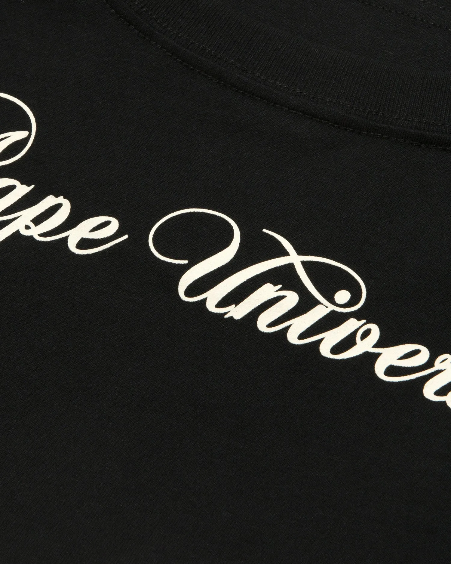Moonface logo cropped tee