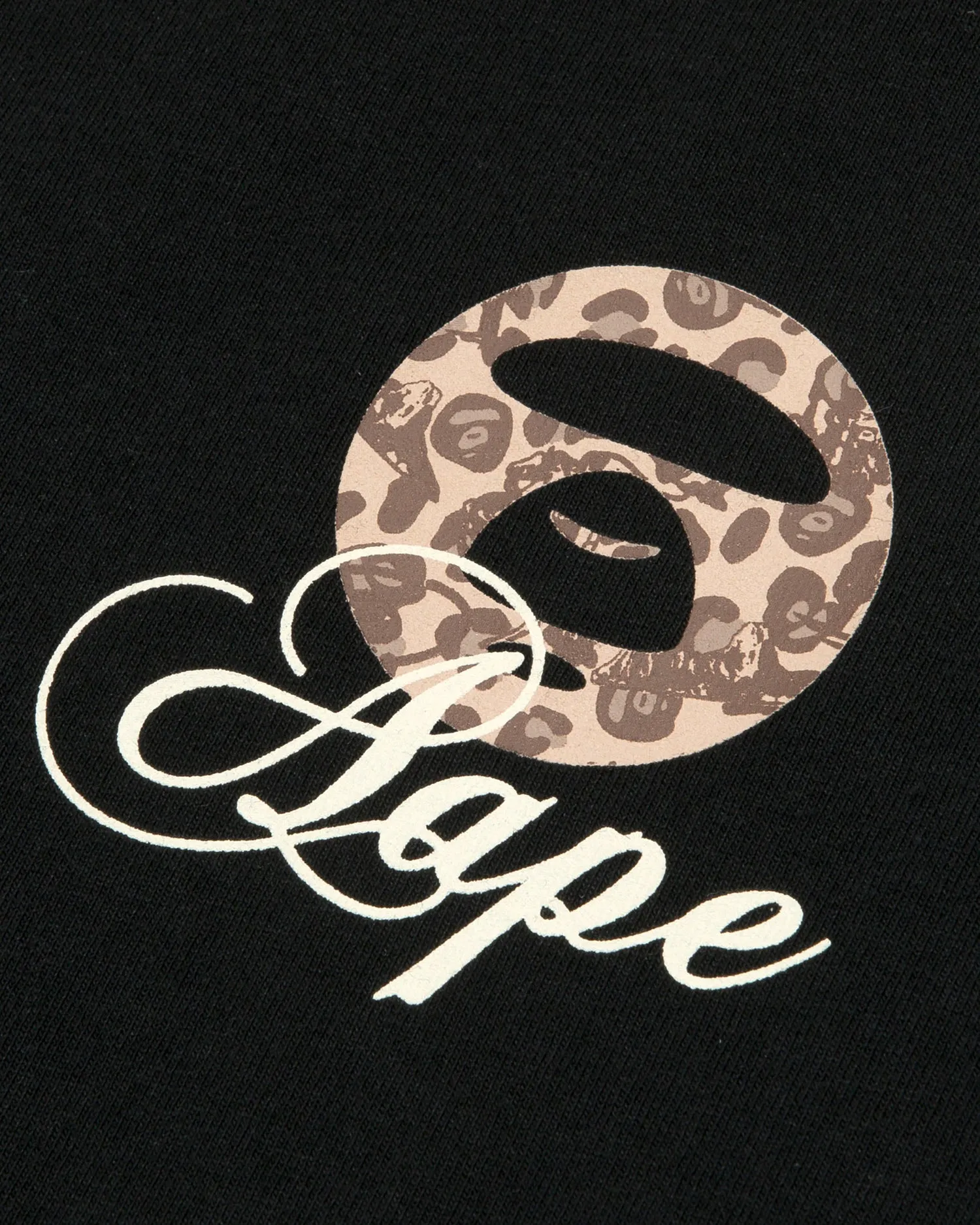 Moonface logo cropped tee
