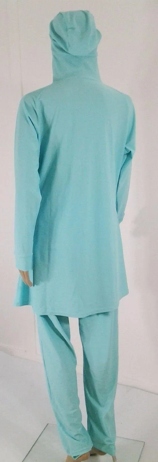 Muslim Islamic Full Cover Swimwear Beach Wear Costumes S-3XL