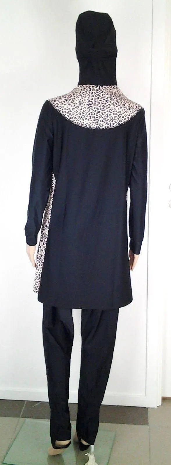Muslim Islamic Full Cover Swimwear Beach Wear Costumes S-3XL