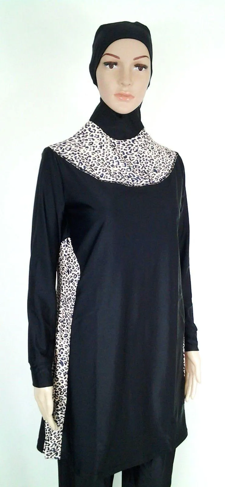Muslim Islamic Full Cover Swimwear Beach Wear Costumes S-3XL