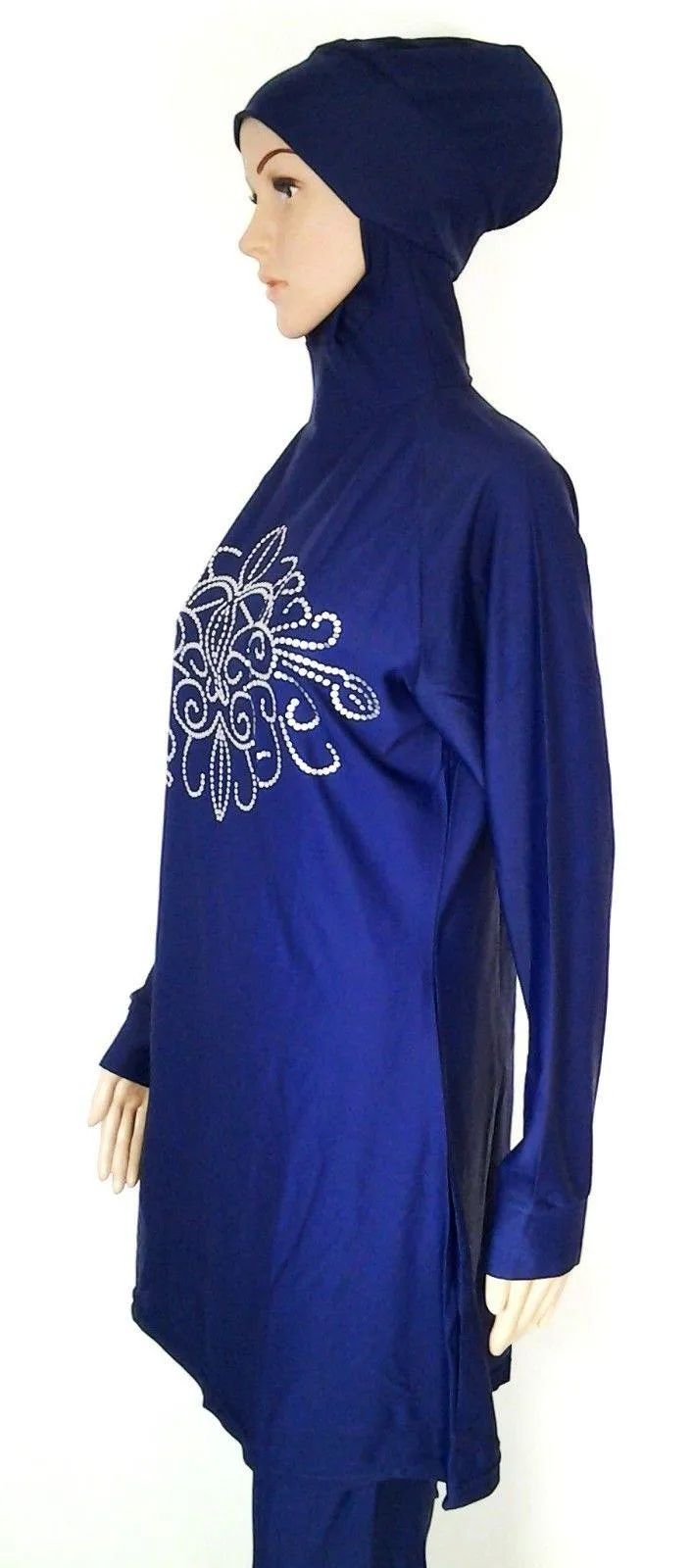 Muslim Islamic Full Cover Swimwear Beach Wear Costumes S-3XL