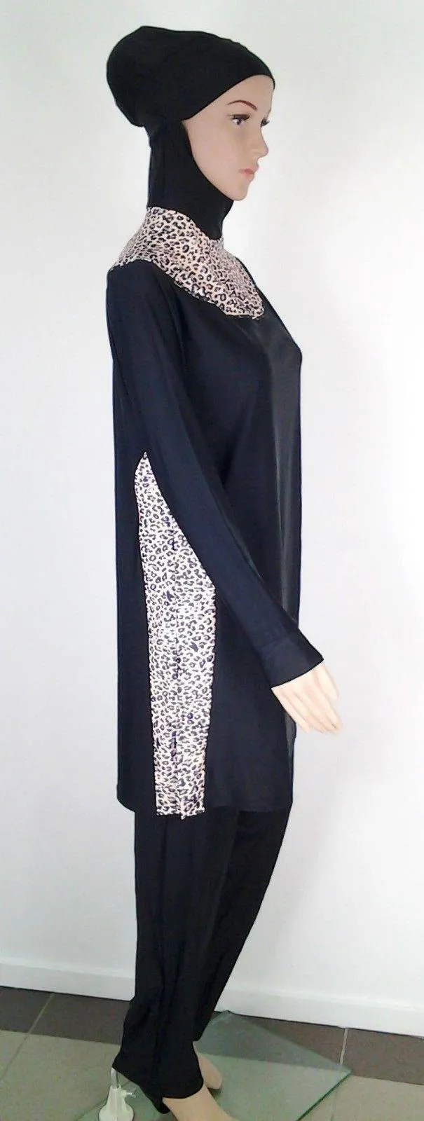 Muslim Islamic Full Cover Swimwear Beach Wear Costumes S-3XL