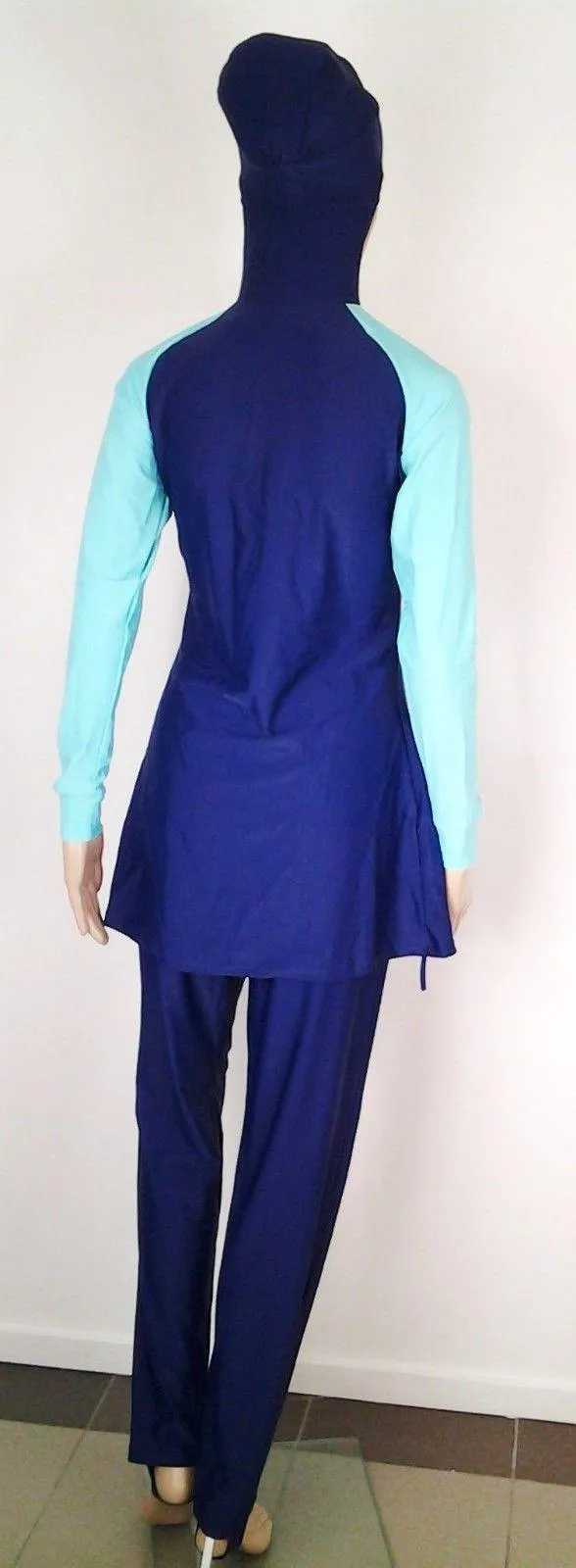 Muslim Islamic Full Cover Swimwear Beach Wear Costumes S-3XL