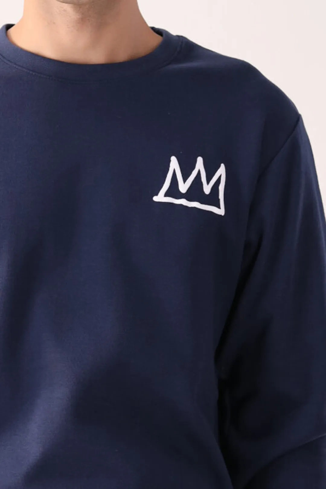 Navy Basic Sweatshirt