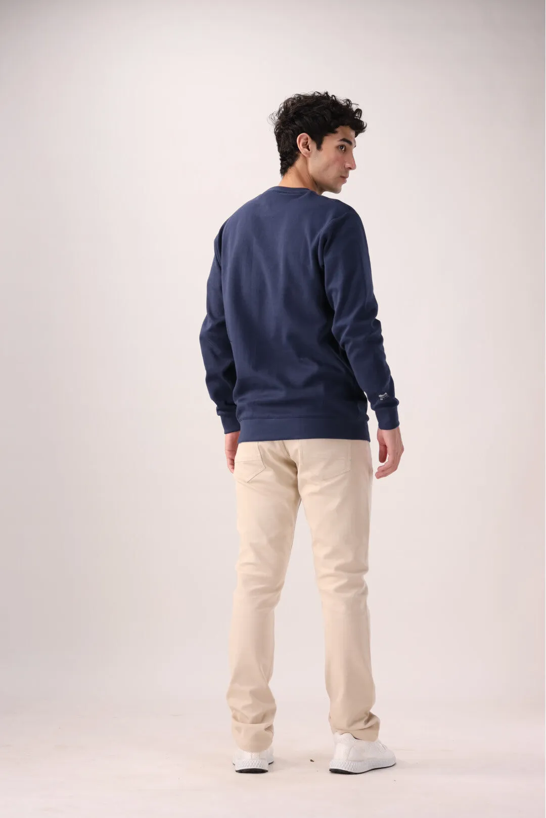 Navy Basic Sweatshirt