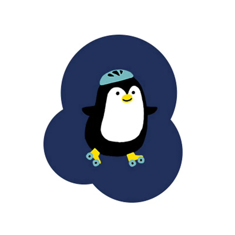 Navy Penguin Kids Knee Cushion Protective Leggings OZ1039