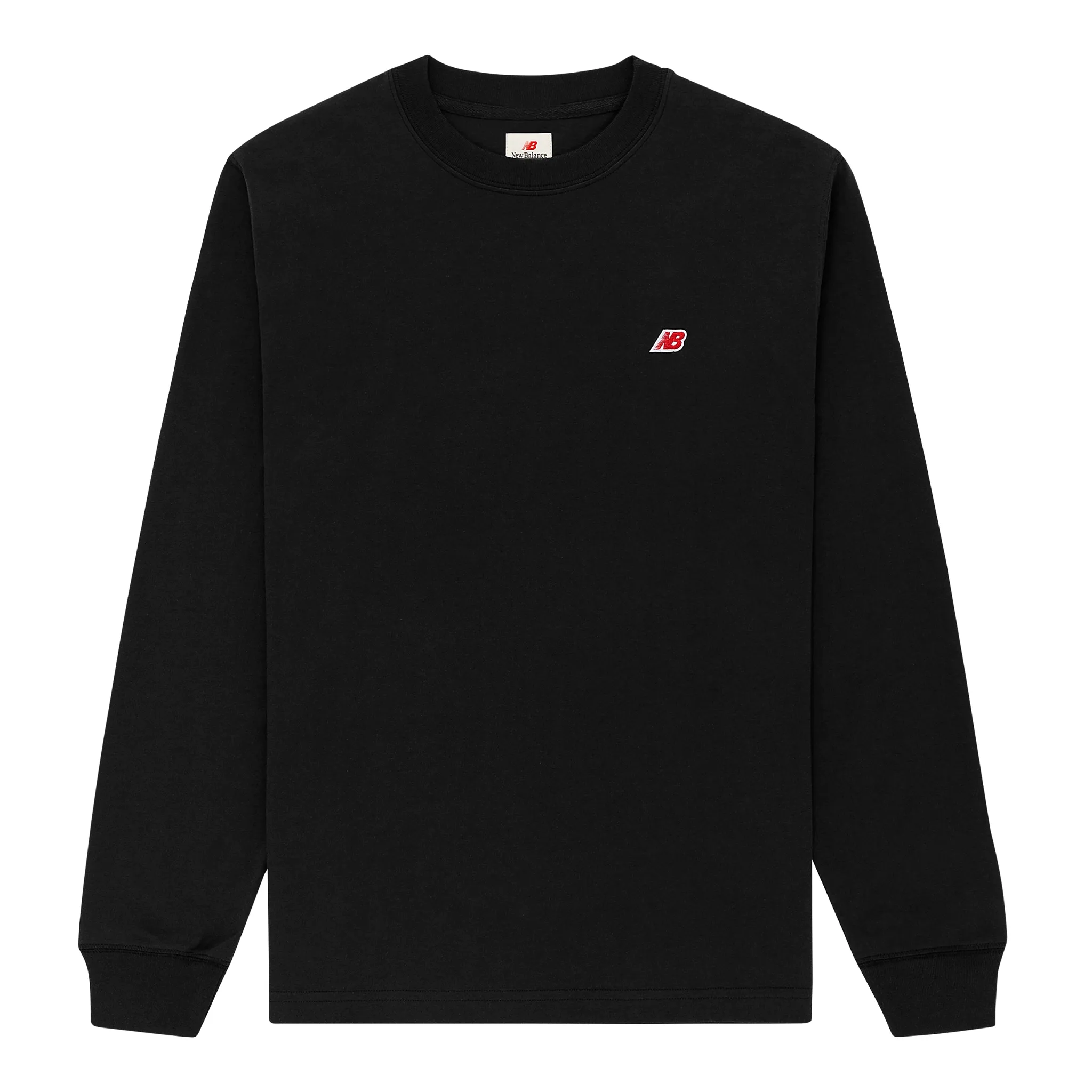 NB USA Core LS Tee MT21542 Black