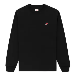 NB USA Core LS Tee MT21542 Black