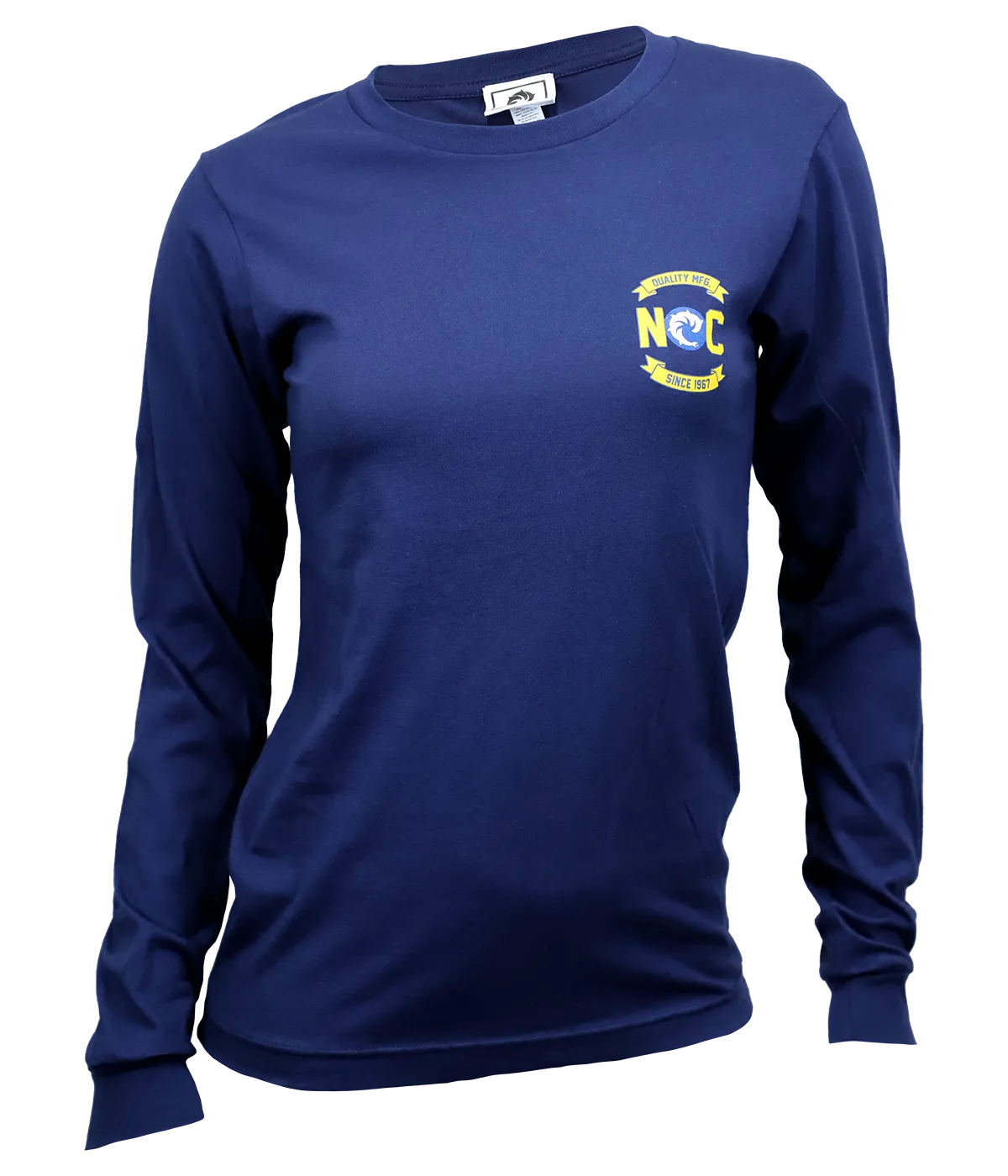 NC Flag Ladies L/S T-Shirt