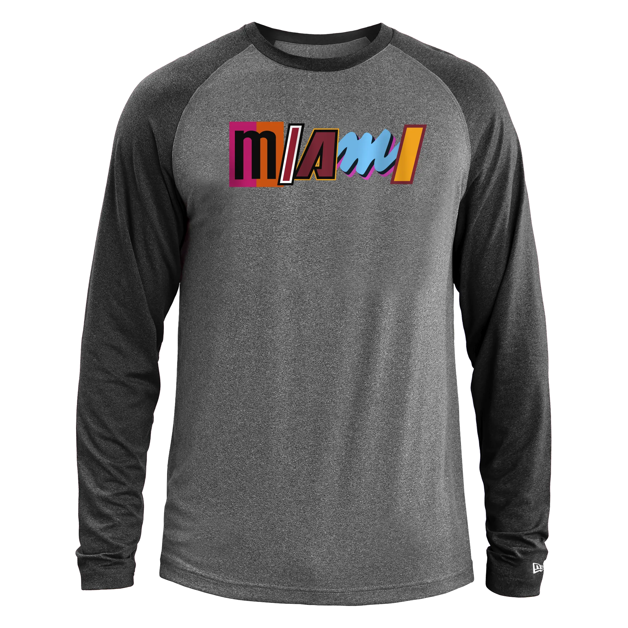 New ERA Miami HEAT Mashup Long Sleeve Tee