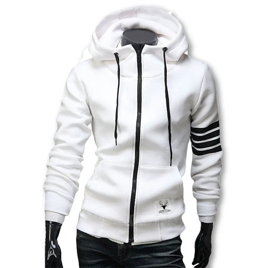 NEW Fashion Men Hoodies Brand Leisure Suit High Quality Men Sweatshirt Hoodie Casual Zipper Hooded Jackets Male M-3XL