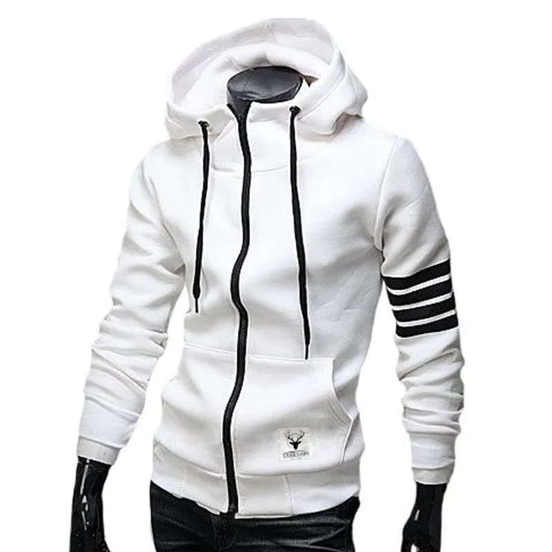 NEW Fashion Men Hoodies Brand Leisure Suit High Quality Men Sweatshirt Hoodie Casual Zipper Hooded Jackets Male M-3XL