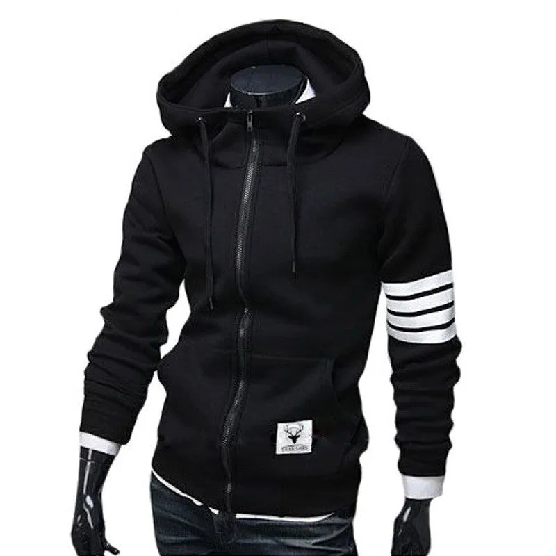 NEW Fashion Men Hoodies Brand Leisure Suit High Quality Men Sweatshirt Hoodie Casual Zipper Hooded Jackets Male M-3XL