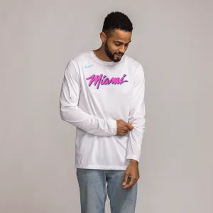 Nike Miami HEAT Original Vice Long Sleeve Tee