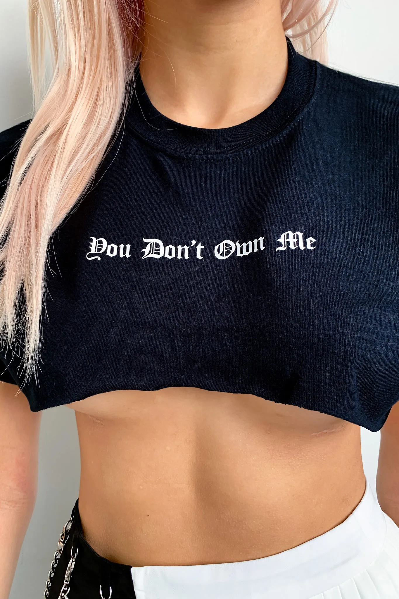 Not For Sale Crop Tee