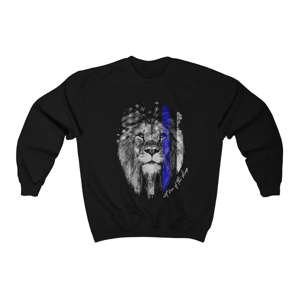 Not One Of The Sheep TBL Distressed Lion © Unisex Crewneck Sweatshirt