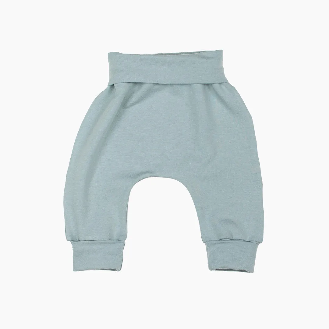 Ocean Mist Grow-With-Me Harem Pants