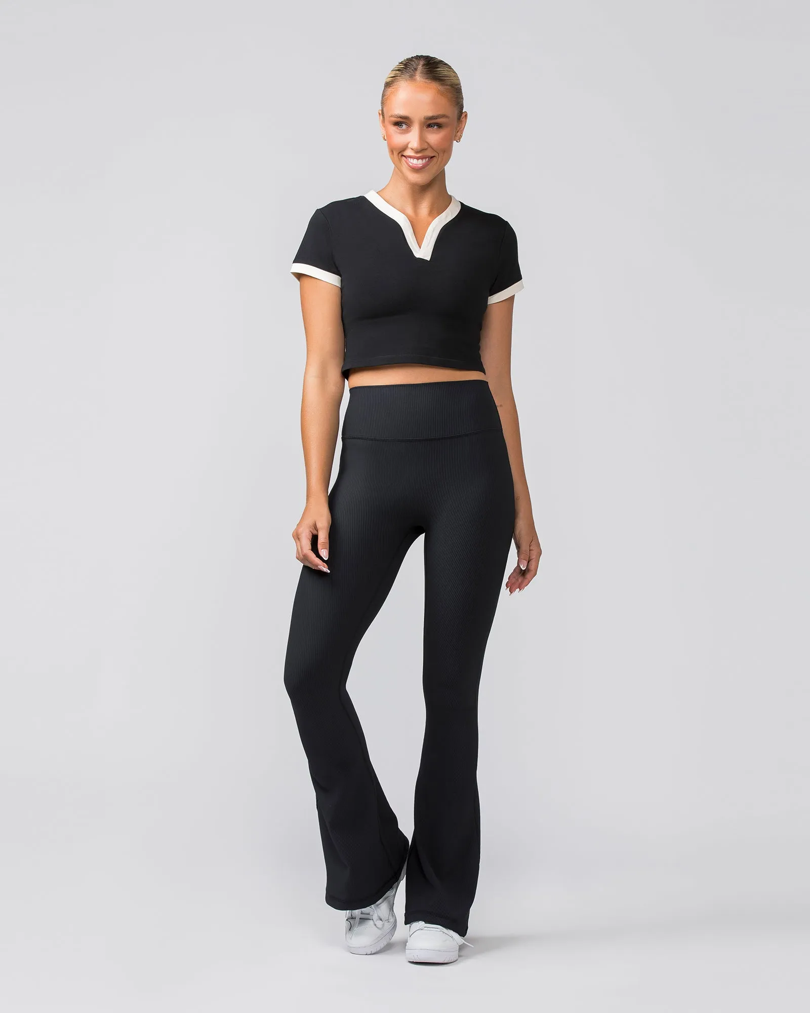 Offside Baby Tee - Black
