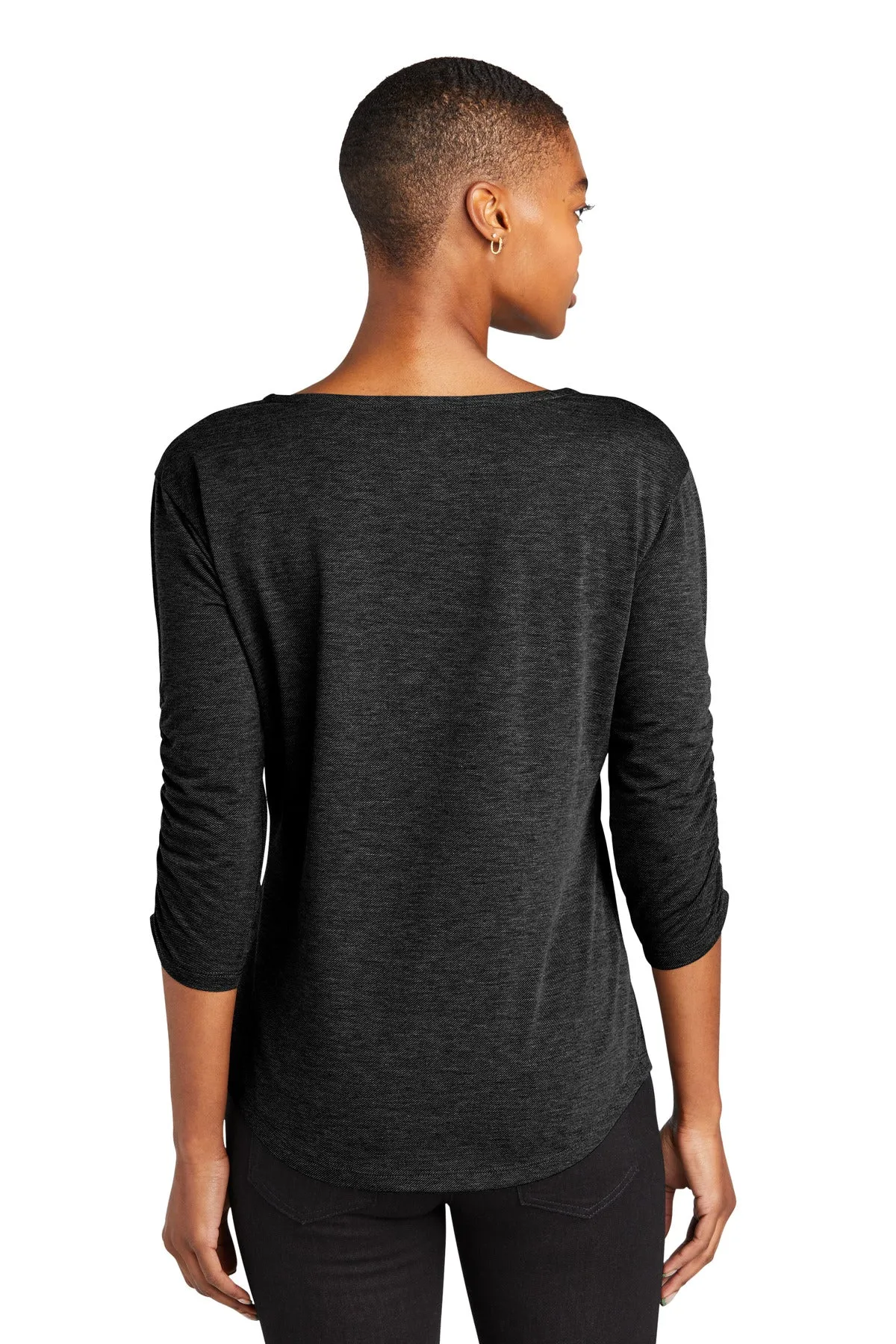 OGIO Women's Evolution V-Neck LOG148 Blacktop