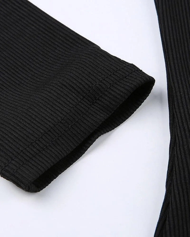 One Shoulder Slim Fit T-Shirt