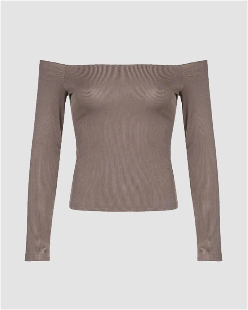 One Shoulder Slim Fit T-Shirt