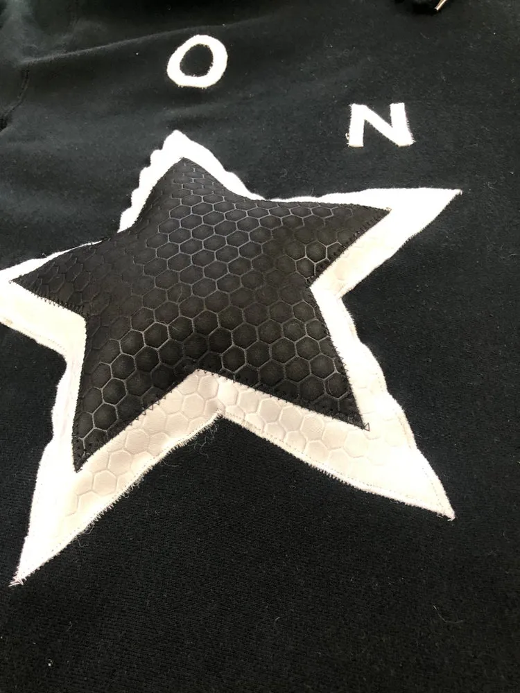 Onism Black Heavyweight Hoodie (Star Options)