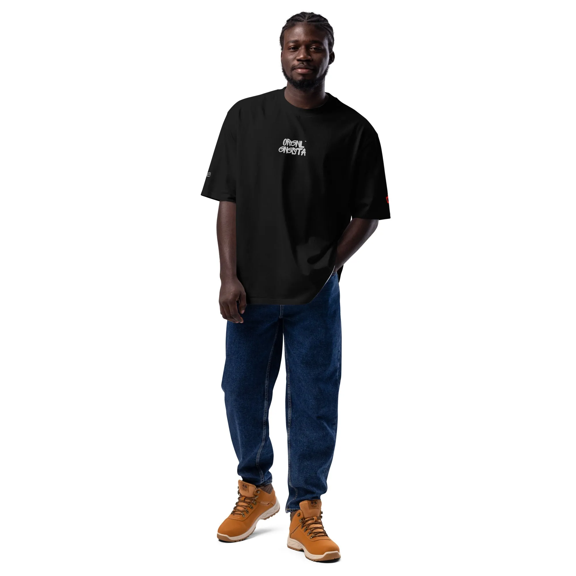 ORGNL GNGSTA - Oversized heavyweight t-shirt